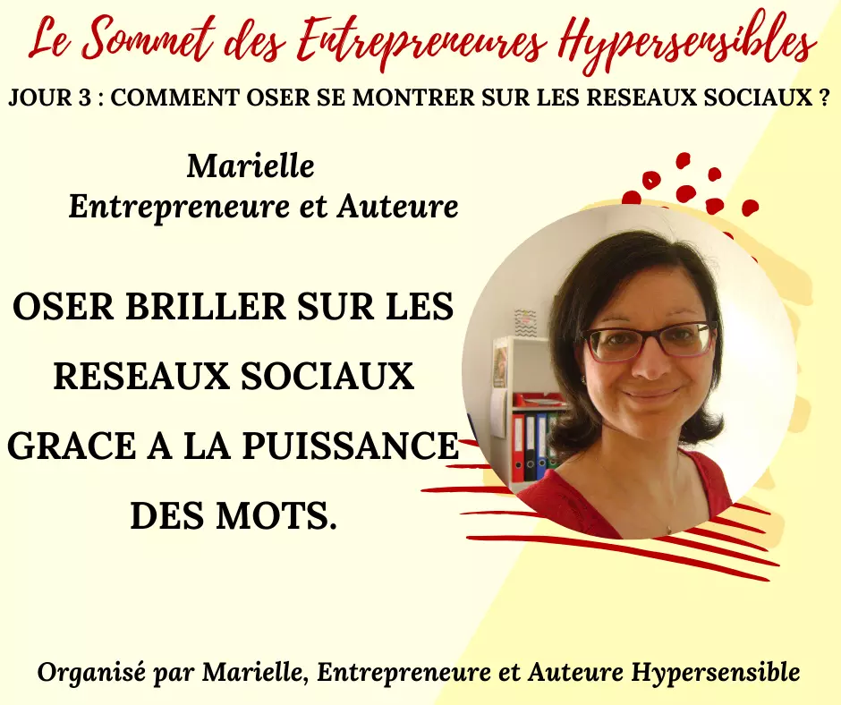 Comment je suis devenue entrepreneure et auteure hypersensible - Marielle NICCOLAÏ